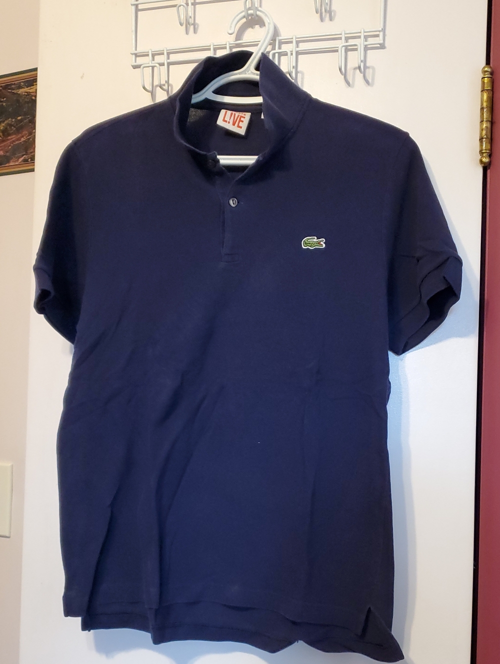 Lacoste Men’s Navy Polo Shirt